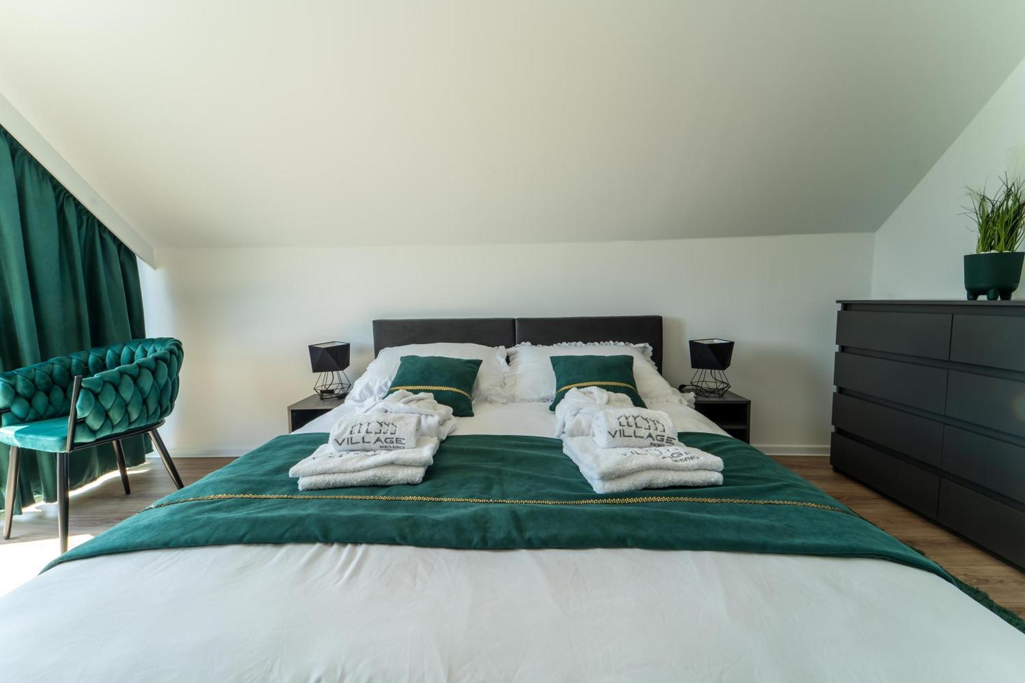 Village Resort Sauna & Jacuzzi & Netflix Tworkowa الغرفة الصورة